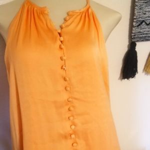 Philosophy cantalope sleeveless top!XS